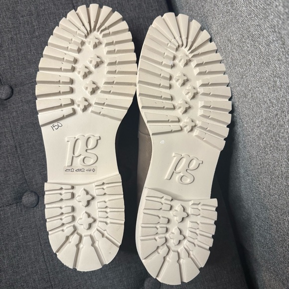 Paul Green Urban Lug Sole Loafer - Fango Earth Combo  Taupe Brown Leather - Picture 5 of 9